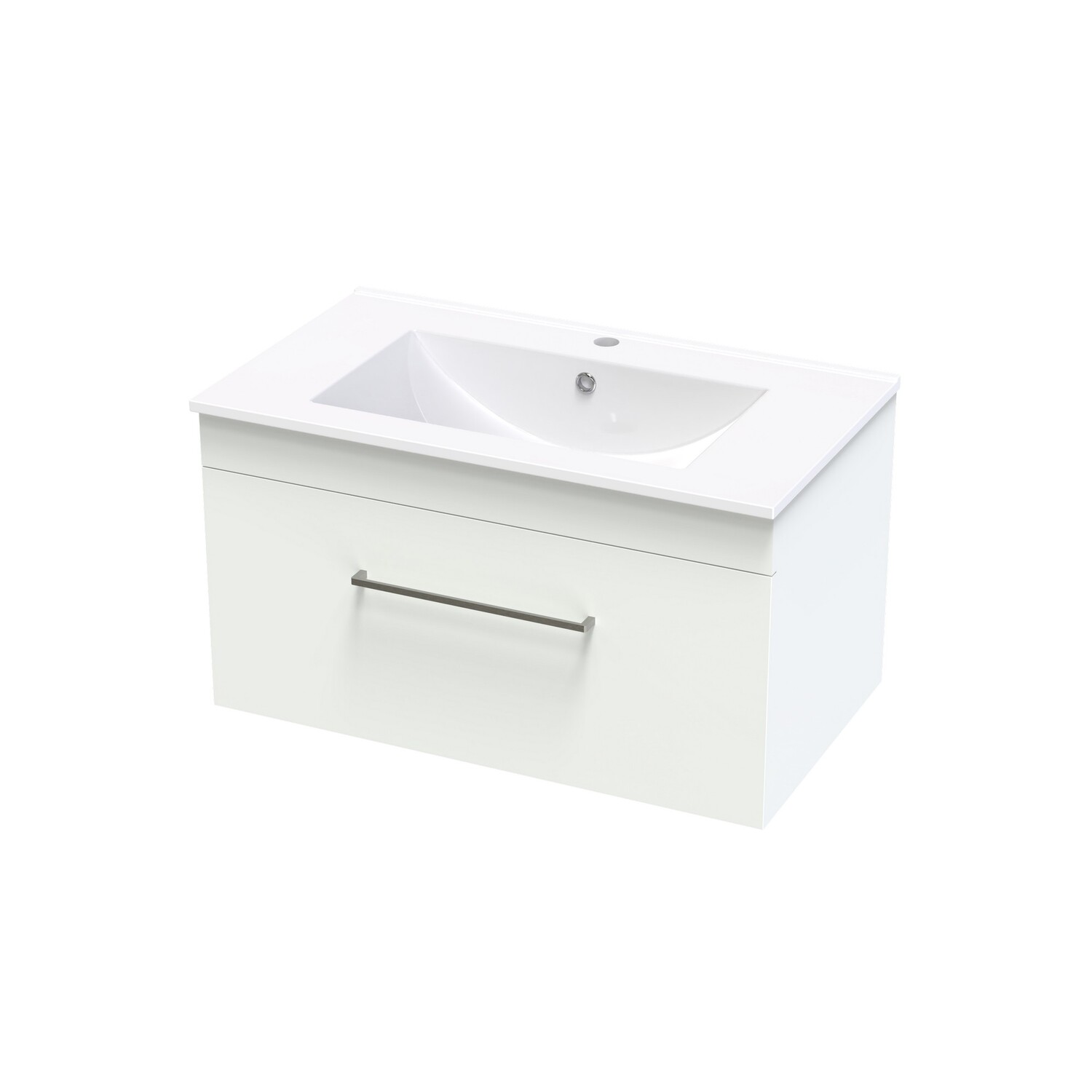 Cashmere Valley 800 Sng Drawer White Melamine