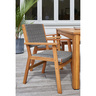 Outdoor Karrigum & Wicker Dining Chair