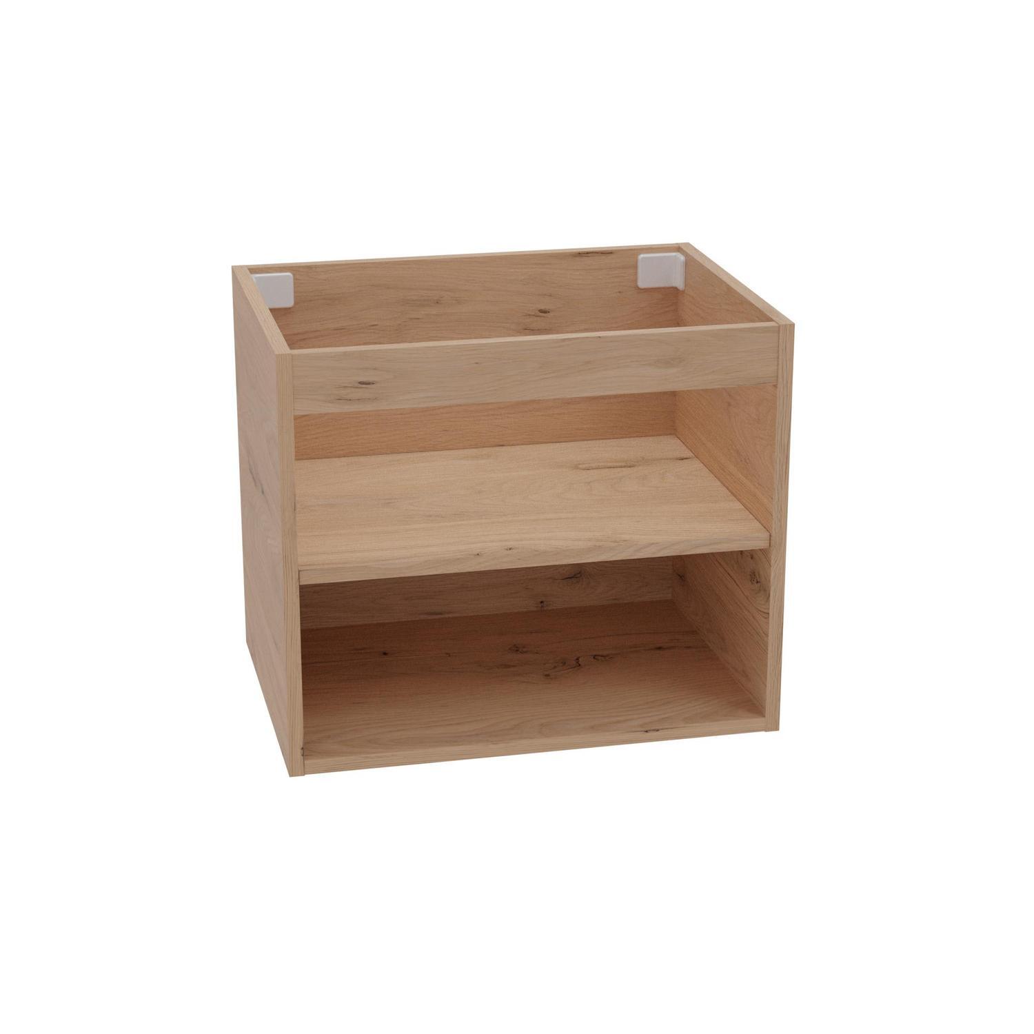 Wall Hung Open Shelf Cabinet