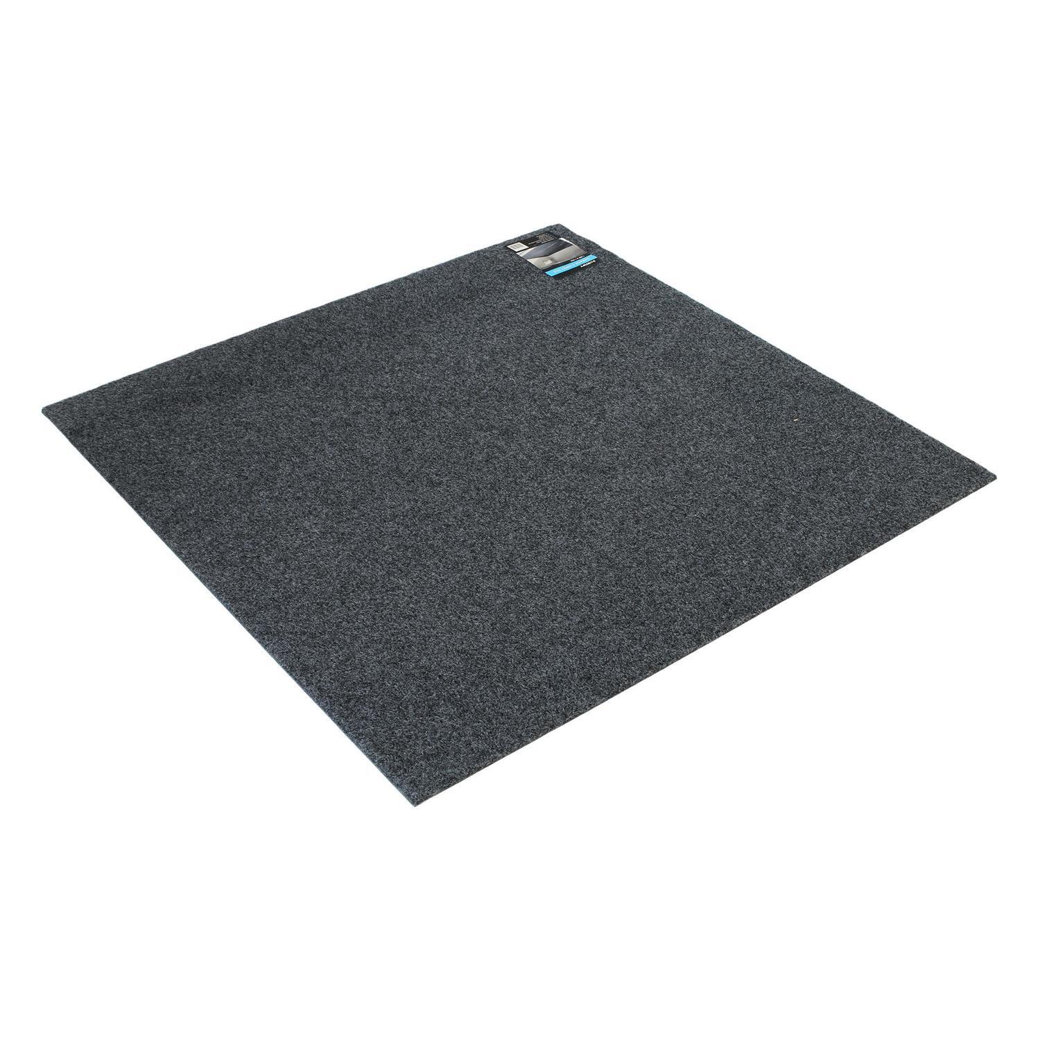 Garage Carpet Tile 1000 x 1000mm Charcoal