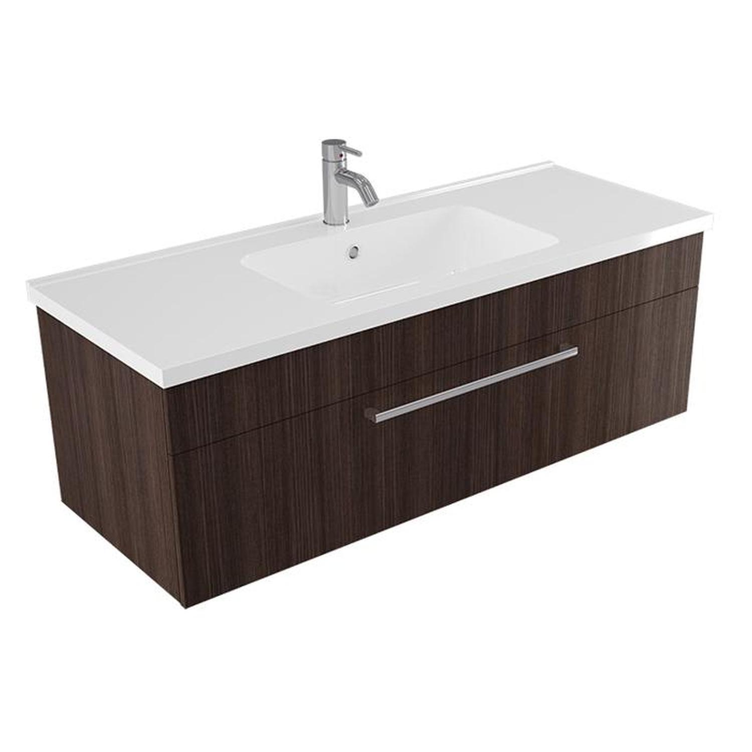 Wall Vanity 1200mm Charred Oak