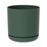 Recycled Plastic Cleo Pot 15cm Forest Green  Forest Green
