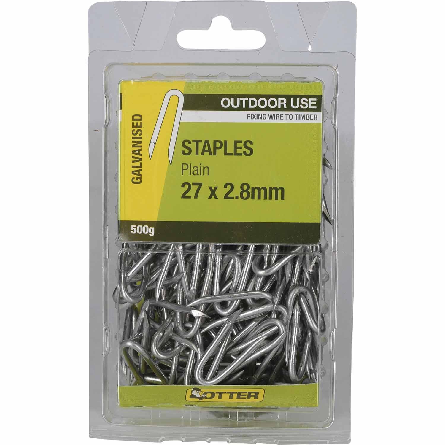 Plain Staples
