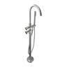 CURVATO Bath Set with Hand Shower Brushed Stainless