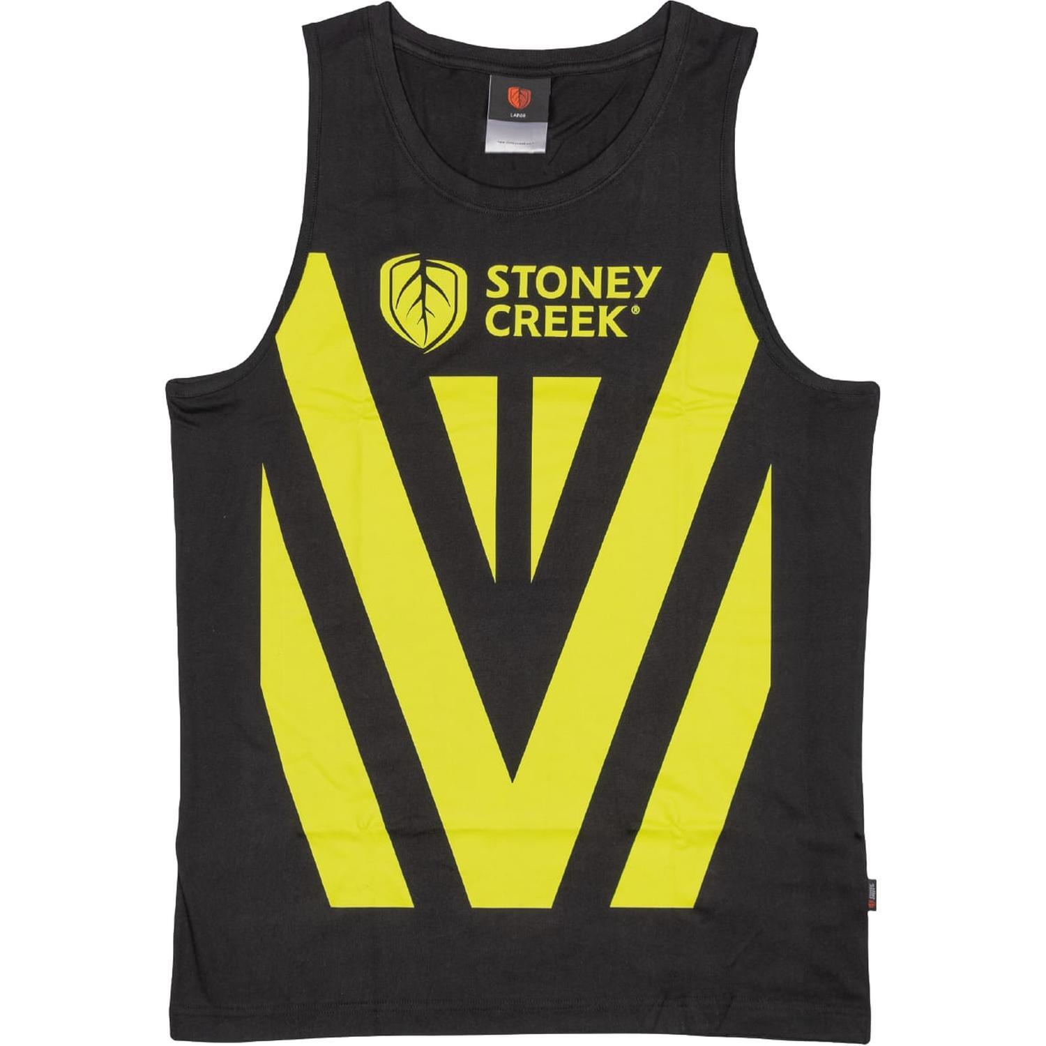 Singlet M Black/Yellow