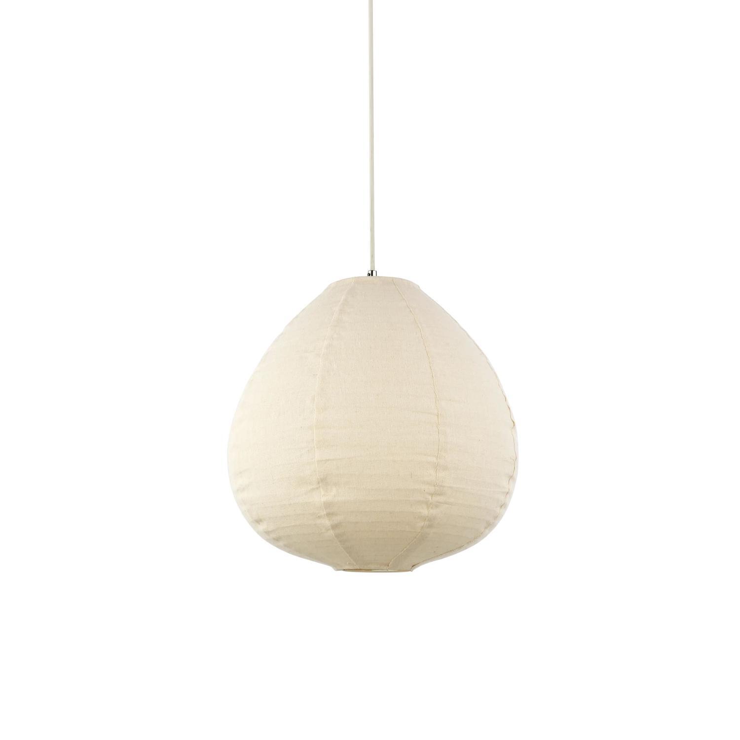 Isla Fabric Lamp Shade H: 340mm, Dia: 360mm Off-white