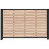 SlatWall Timber Fence Panel