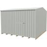 Shed H:1830mm, W:3030mm, D:3030mm Alu-Zinc