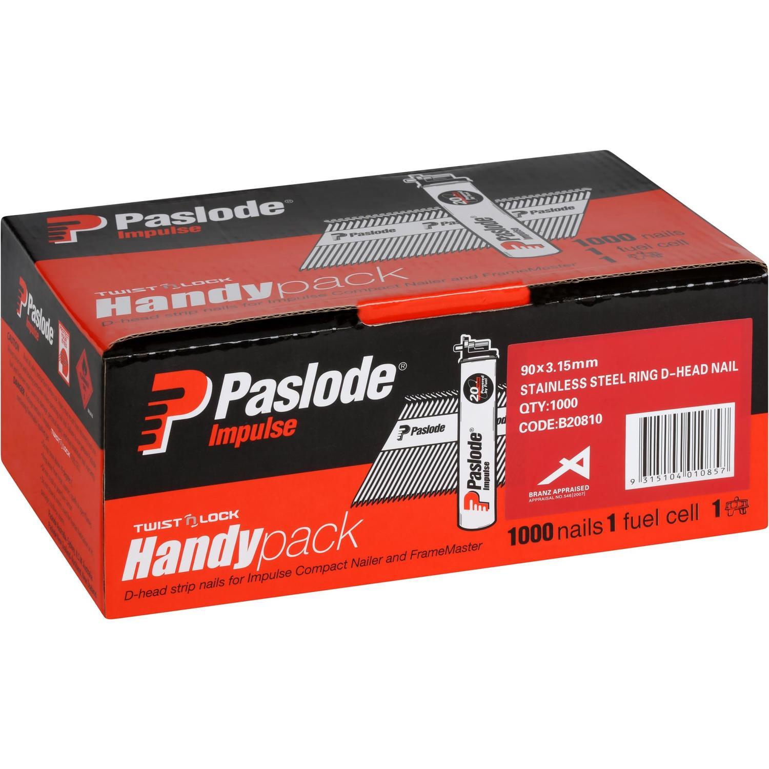 Collated Nails Handy Pack with Fuel Cell