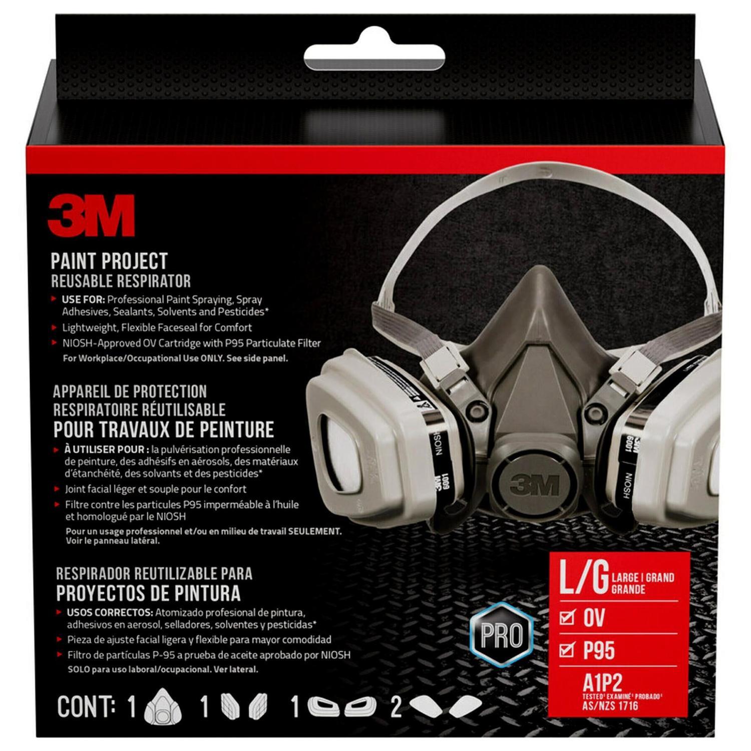 Half Face Paint Project Respirator
