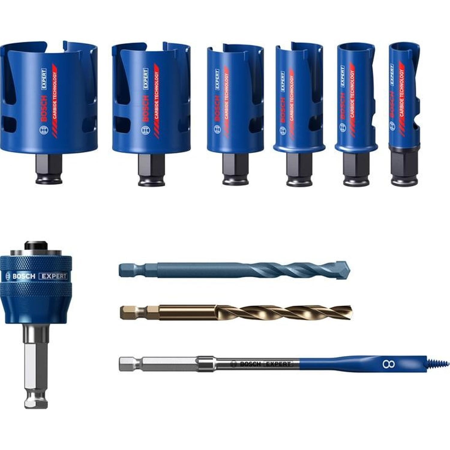 10pc Construction Holesaw Set