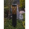Solar Decorative Bollard Light 8.5 x 39 cm Warm White