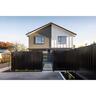 VistaWall Vertical Solid Fence Panel H: 1800mm x W: 1800mm Black, Thunder