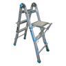 All-In-One Telescopic Ladder 3 Step 150kg Aluminium