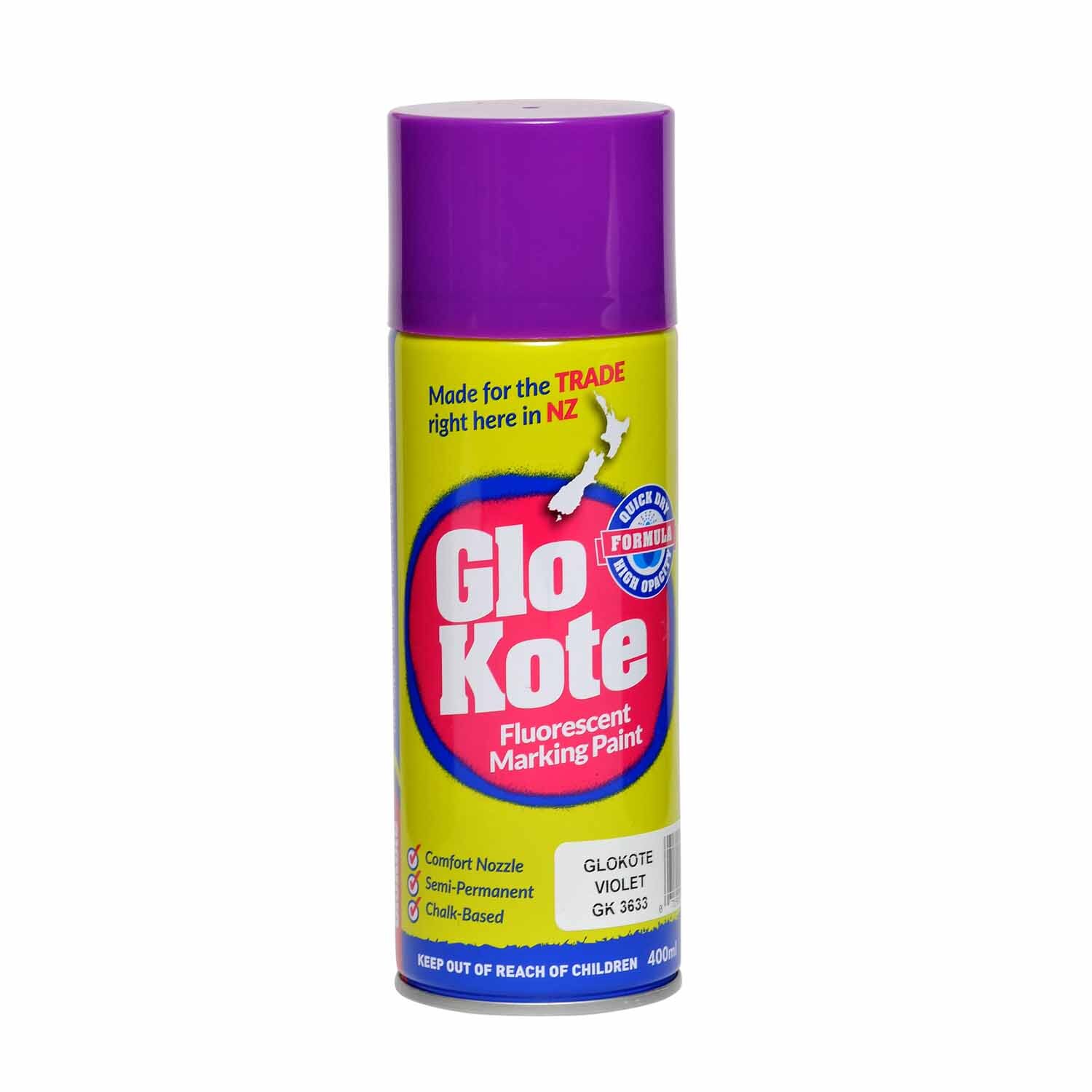 Fluorescent Marking Spray Paint 400 ml Violet