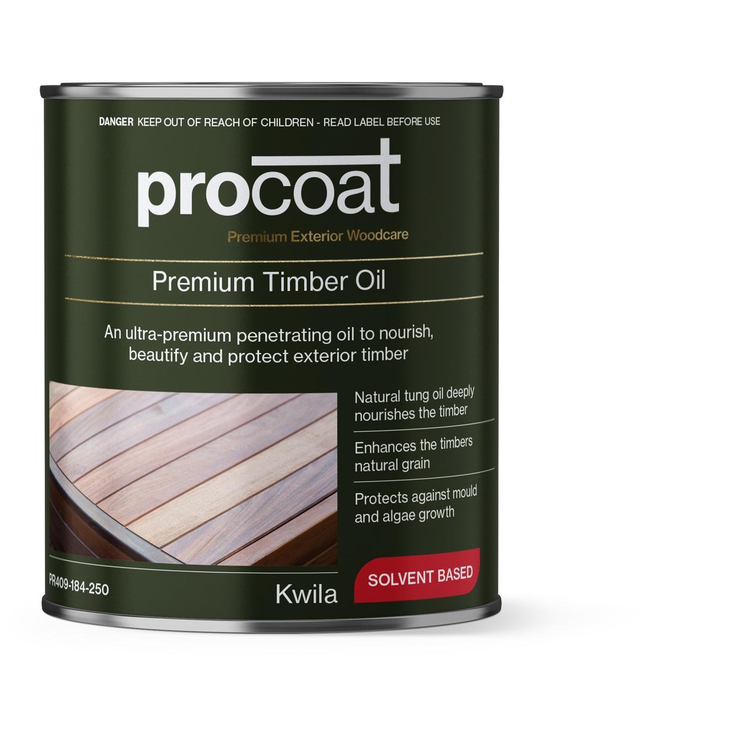 Premium Exterior Timber Oil 250ml Kwila