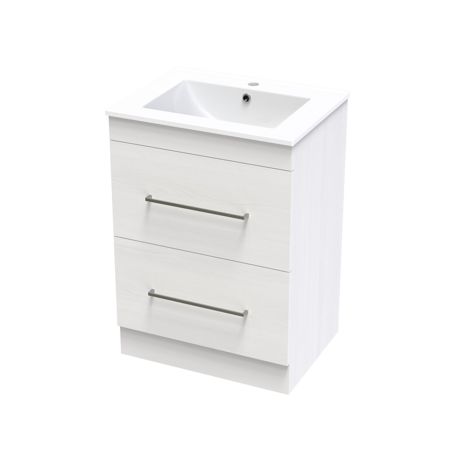Cashmere Valley 600 Double Drawer Floor Colour