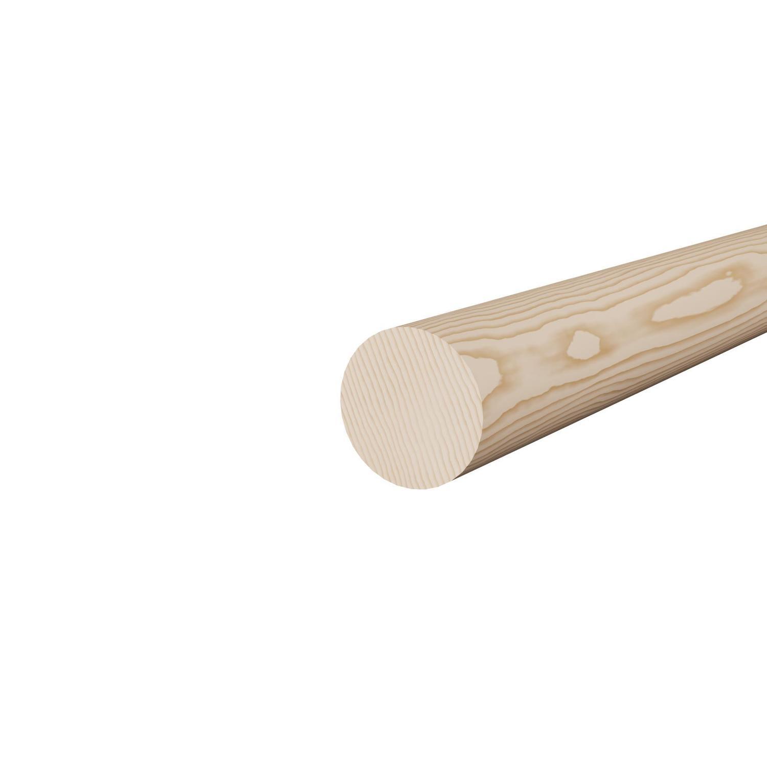 Dowel Radiata UT D: 30mm, L: 2.4M Clear