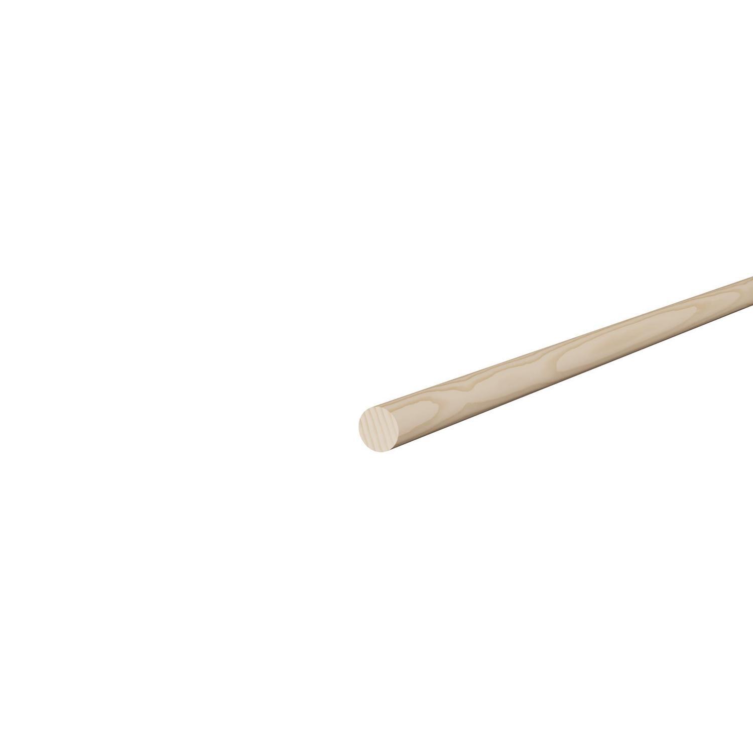 Dowel Radiata UT D: 10mm, L: 2.4M Clear
