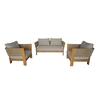 Outdoor 3 Piece Lounge Setting