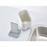 Cutlery drainer with knife slot
