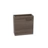 Wall Hung Toilet Vanity 500mm Charred Walnut