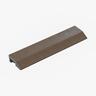 WPC Tile Ramp - Straight L:300mm, W:73mm, H:22mm Mocha