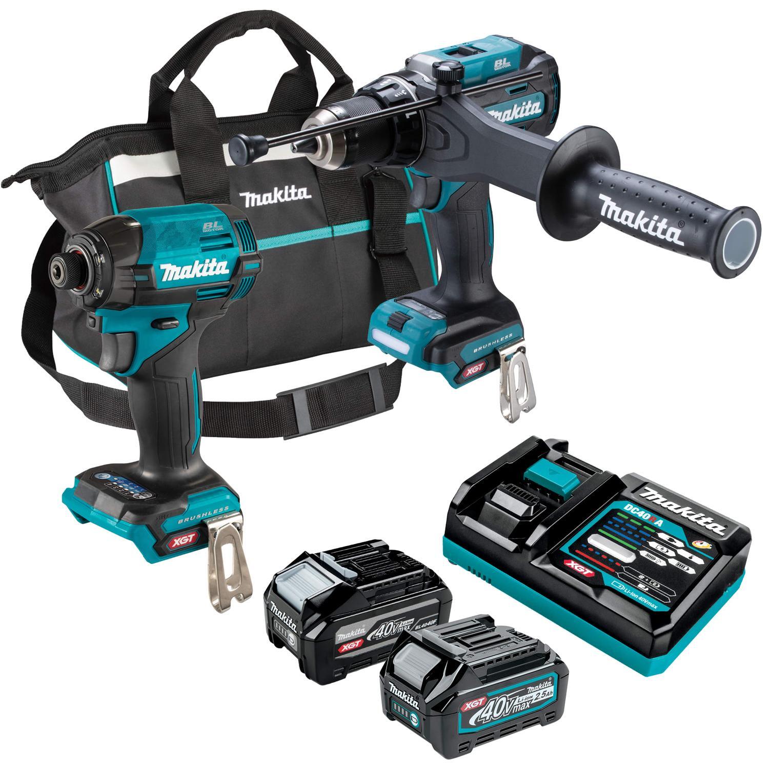 XGT 40 V 2PC Impact Driver and Hammer Drill Kit 4.0 Ah