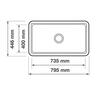 Farmhouse Butler Sink 800
