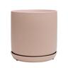 Indoor Adelle Pot and Saucer 6cm Blush
