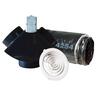 Heat Transfer Upgrade for Home Ventilation System 200mm White