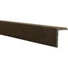WPC 90° Capping L:2.4m, W:48mm, H:48mm Graphite