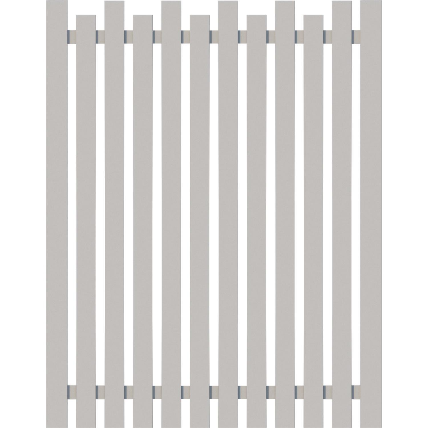 Belle Aluminium Adjustable Gate Kitset H: 1500mm W: 1180mm Frost