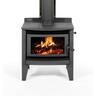 Wee Curve DV 15kW Wood Fire and ECO Flue Kit