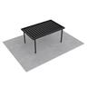 Single Carport L: 4850mm, W:3000mm, H:2100mm Black