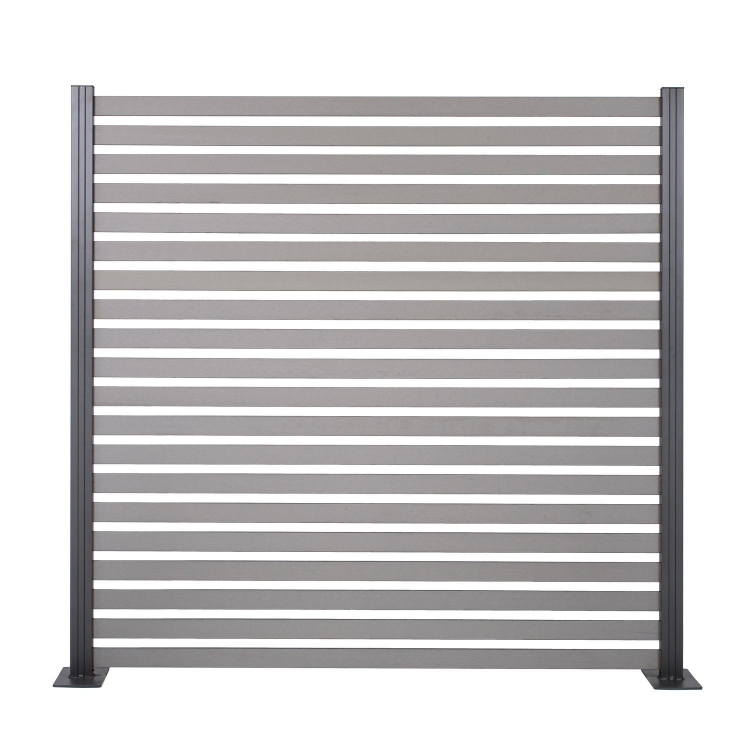 Slat Composite Fence Panel