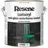 Lustacryl Semi-gloss Waterborne Enamel Paint 4L Deep Base