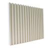 MDF Panel Fluted Small W: 170mm, D: 18mm, L: 2.4m White