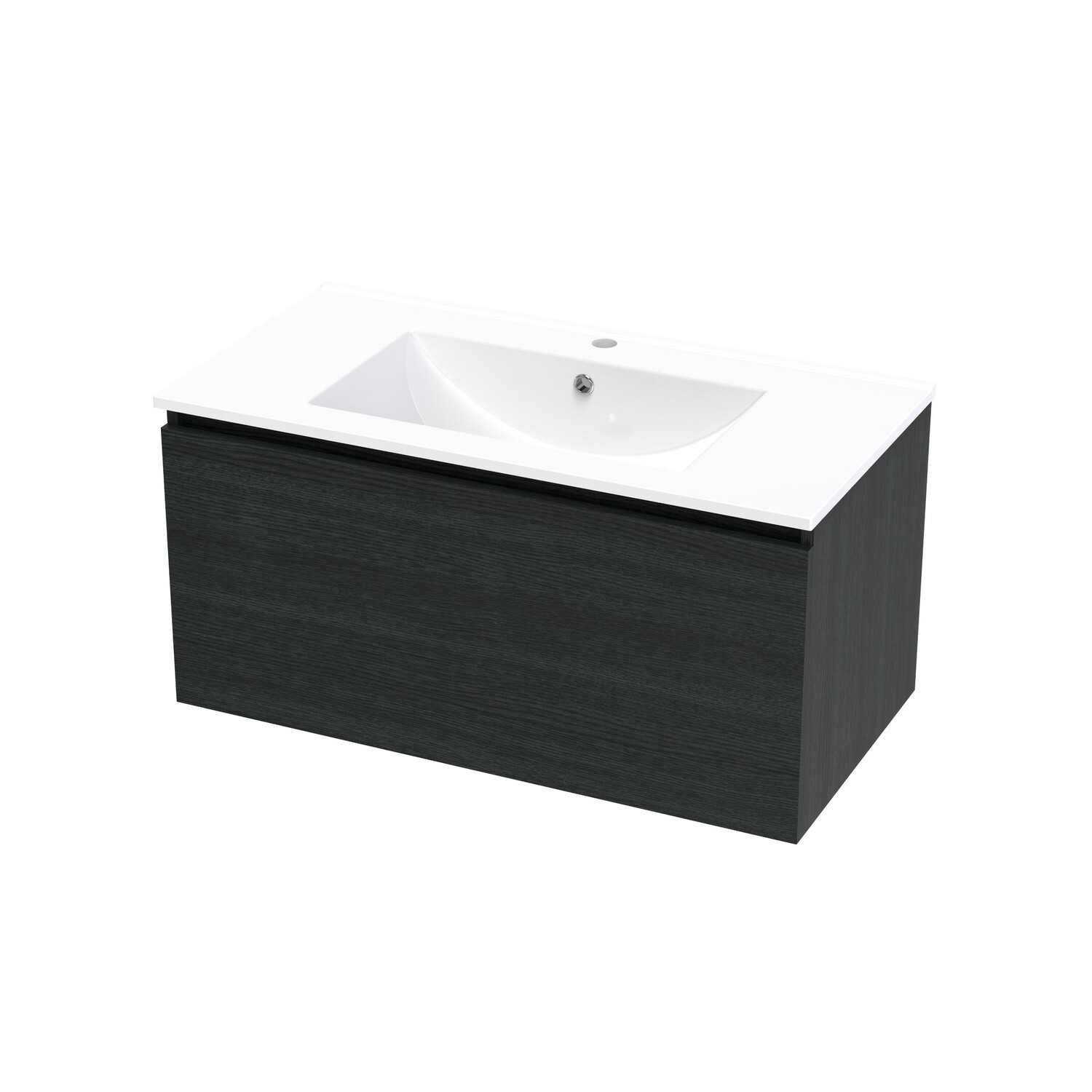 Single Drawer Wall Hung Vanity