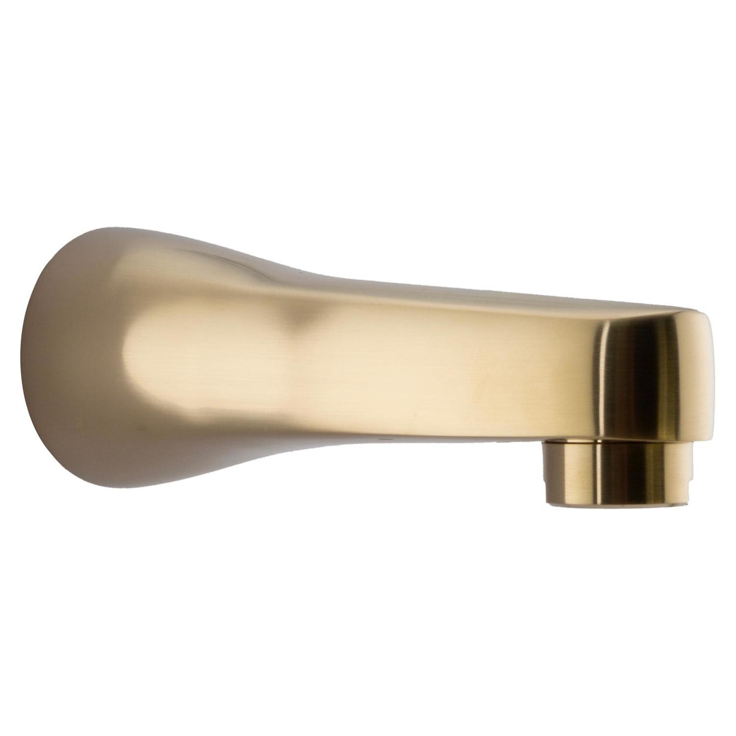 Bath Spout 15mm Brushed Gold