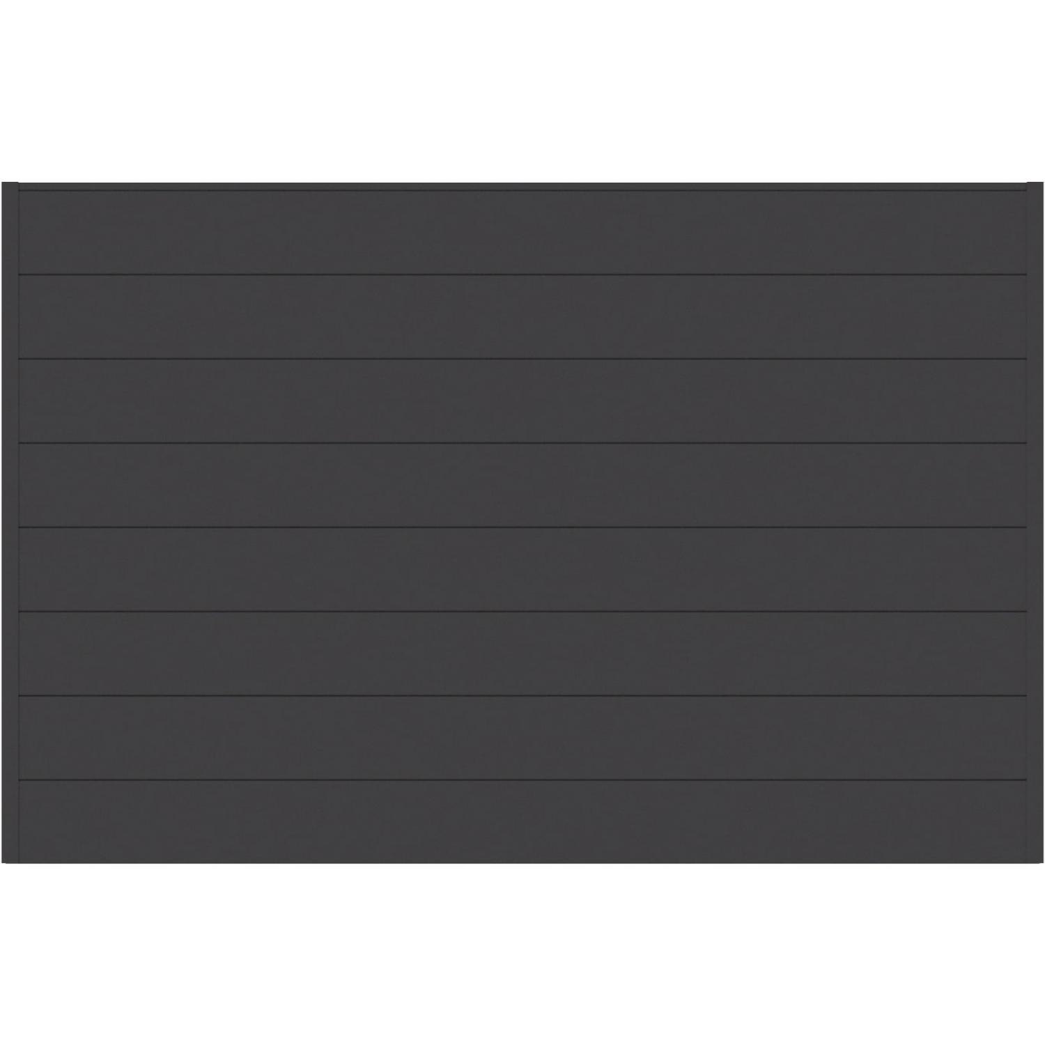 VistaWall Horizontal Solid H: 1200mm x W: 1800mm Thunder