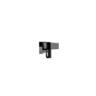 Window Handle Wedgeless High Profile Right-Hand Sub Fix 93mm Black