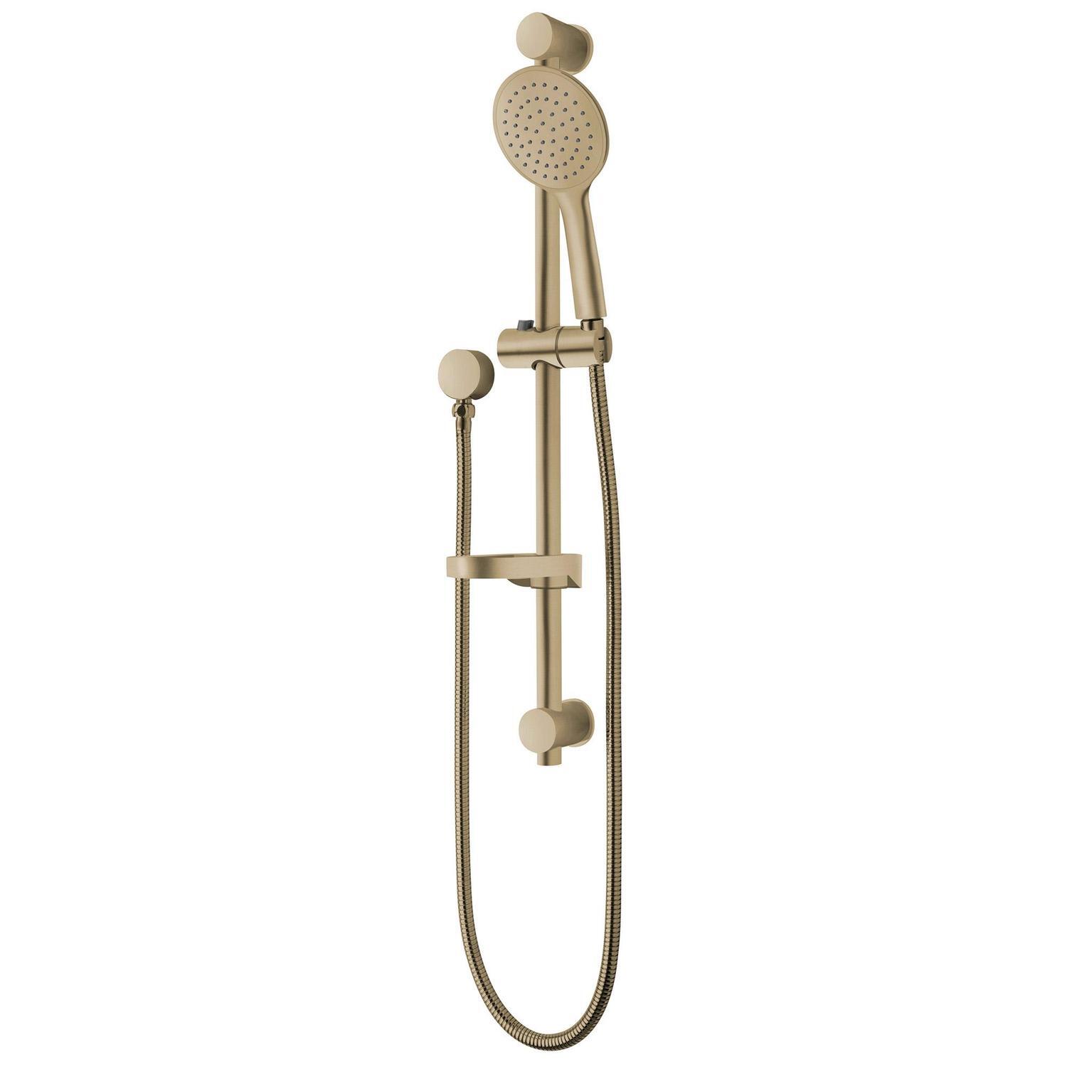 Slide Shower  Brushed Brass (PVD)
