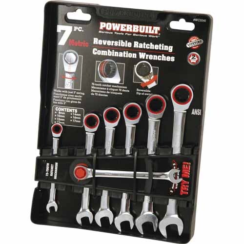 Metric Gear Spanner Set