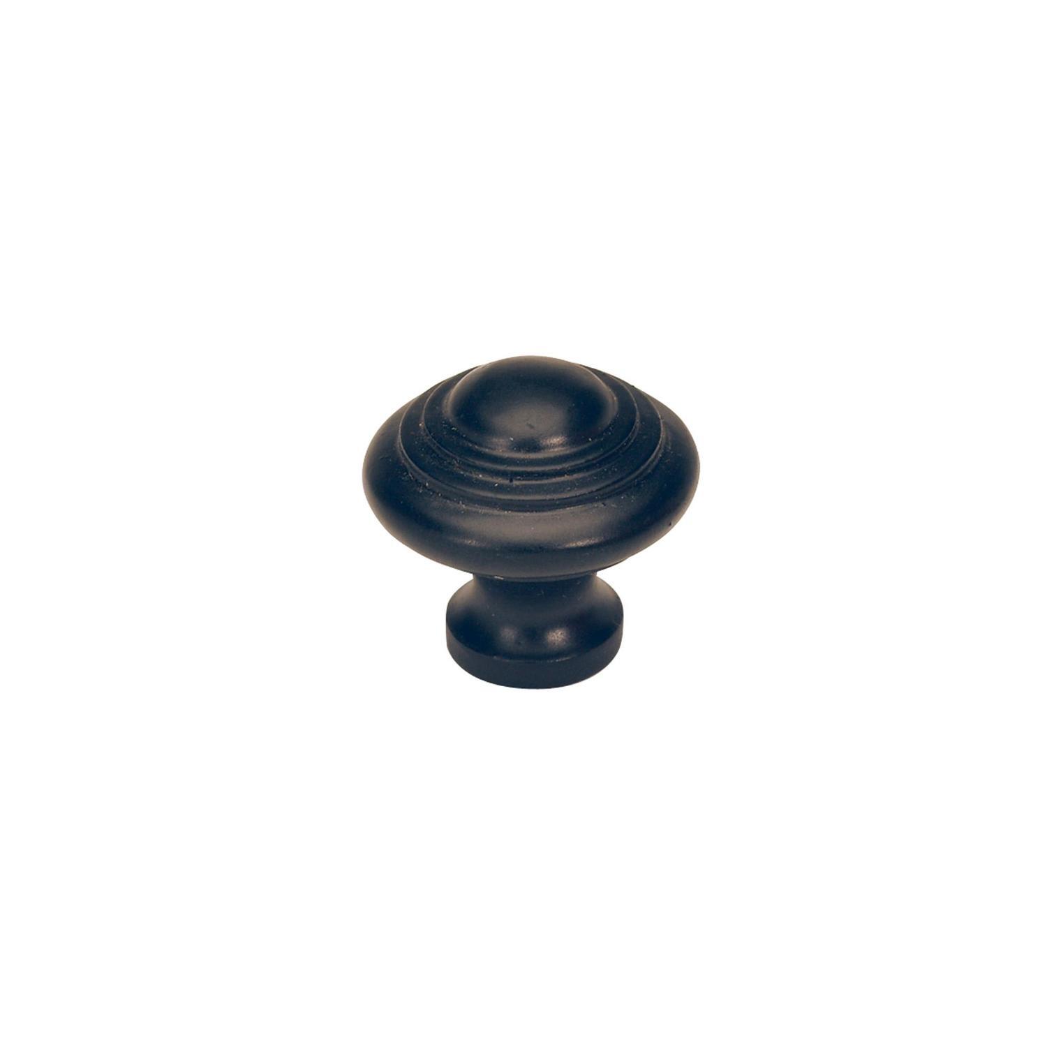 Black Iron Knob