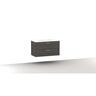 Wall Hung Vanity Combo 750mm Charred Walnut