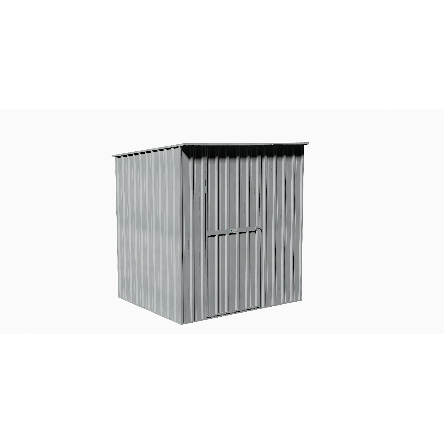 Shed H:1830mm, W:1830mm, D:1530mm Alu-Zinc
