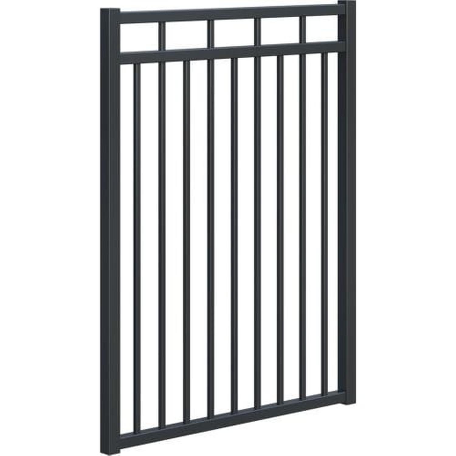 Mansion Adjustable Gate H: 1500mm, W: 1160mm Black