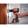 18V POWERCONNECT Cordless Brushless Hammer Drill Kit with 2 x 2.0Ah Batteries