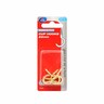 Cup Hooks 22 x 2.5mm Brass Finish